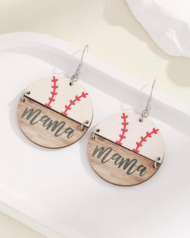 Baseball Mom Earrings