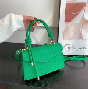 Diamond Pattern Handbag