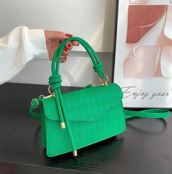 Diamond Pattern Handbag