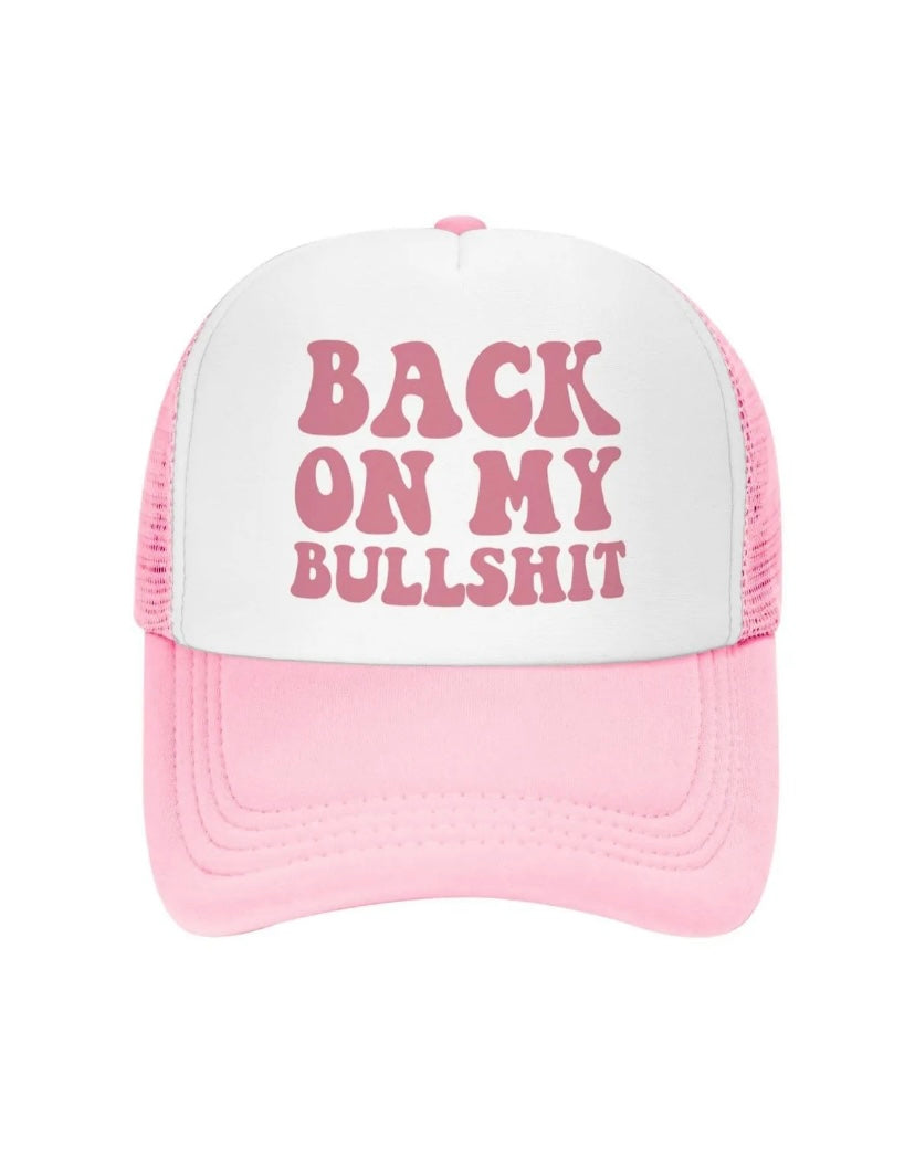 On BS Trucker Hat