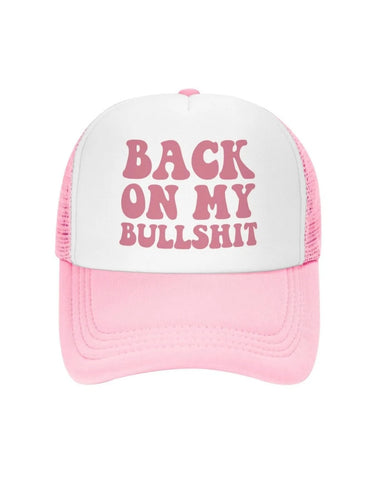 On BS Trucker Hat