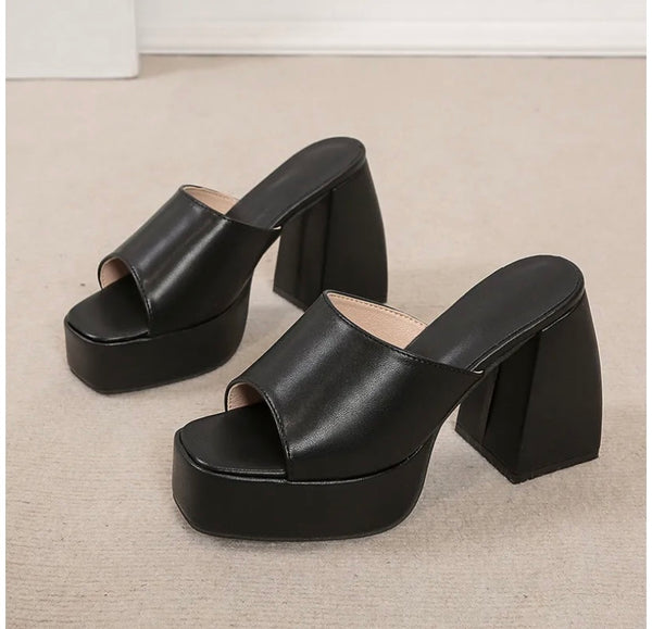 Go-Go Chunky Heels