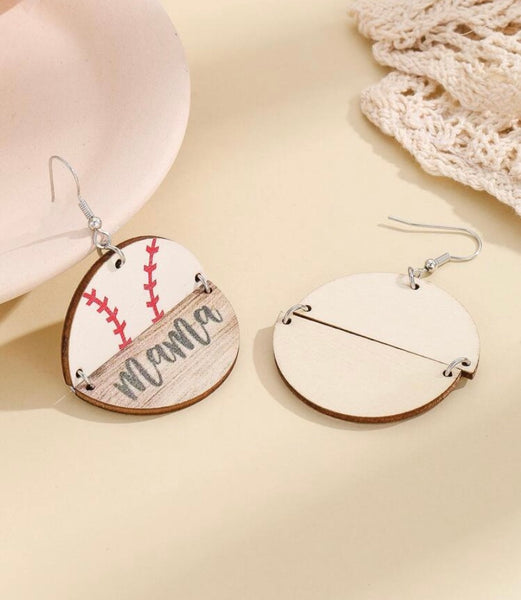 Baseball Mom Earrings