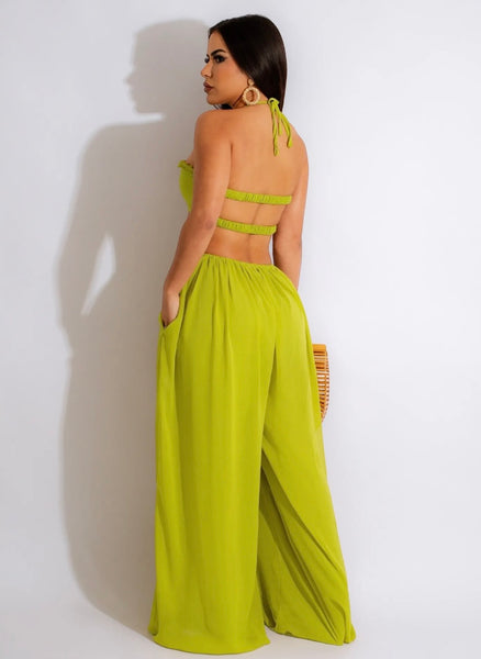 Jolie Jumpsuit (Green)